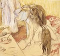 Woman At Her Toilet - Edgar Degas