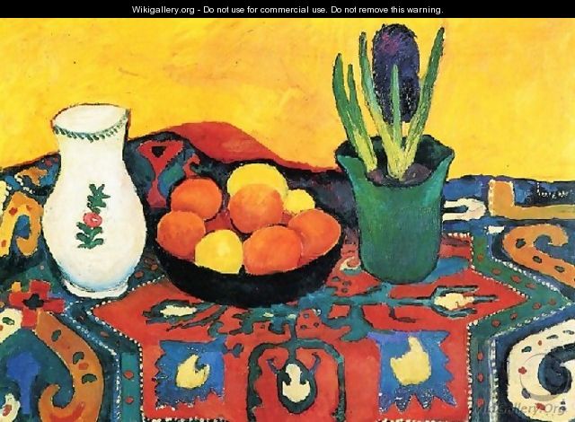 Style Life With Fruits - August Macke