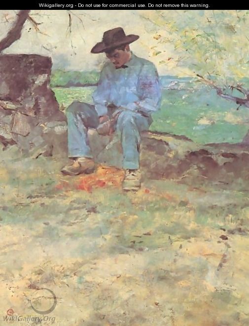 The Young Man From Celeyran - Henri De Toulouse-Lautrec
