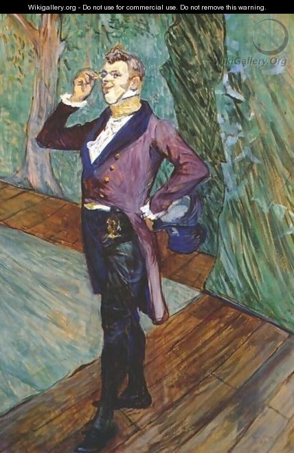 The Actor Henry Samary - Henri De Toulouse-Lautrec