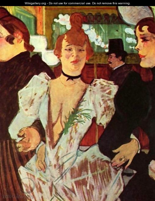 Goule Enters The Moulin Rouge With Two Women - Henri De Toulouse-Lautrec