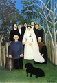 The Wedding - Henri Julien Rousseau