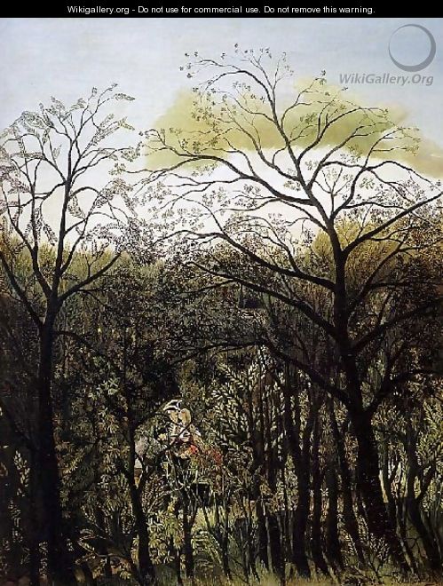 Rendezvous In The Forest - Henri Julien Rousseau