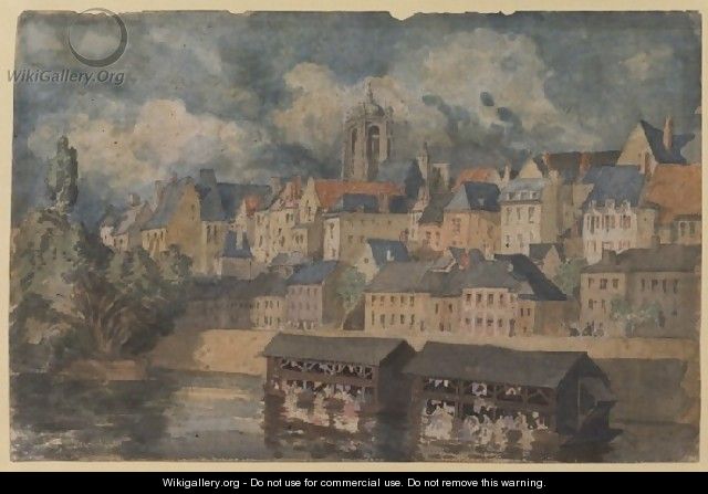 River Town In Northern France - Roger Fry