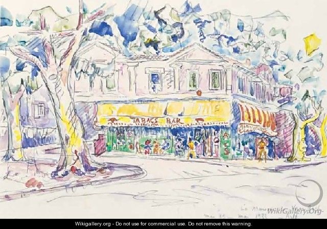 Van Goghs House In Arles - Paul Signac