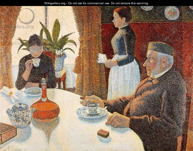 The Dining Room 1887 - Paul Signac