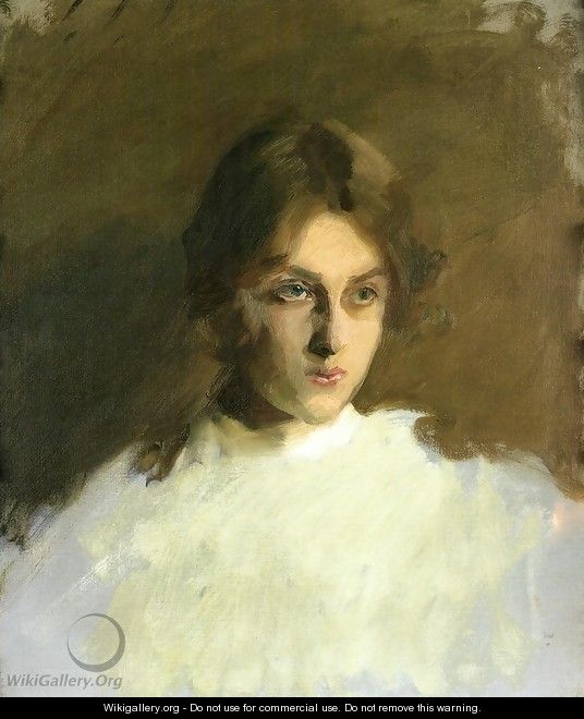 Portrait Of Edith French - John Singer Sargent