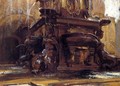 Fountain At Bologna - John Singer Sargent
