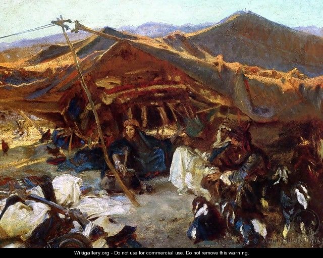 Bedouin Encampment - John Singer Sargent