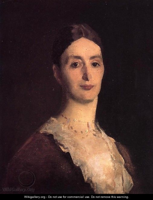 Portrait Of Frances Mary Vickers - John Singer Sargent