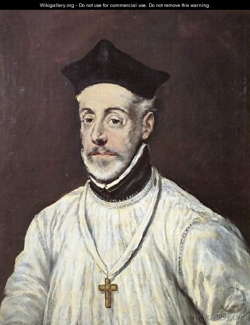 Portrait Of Diego De Covarrubias - El Greco (Domenikos Theotokopoulos)