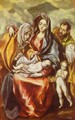 The Holy Family 1594-1604 - El Greco (Domenikos Theotokopoulos)