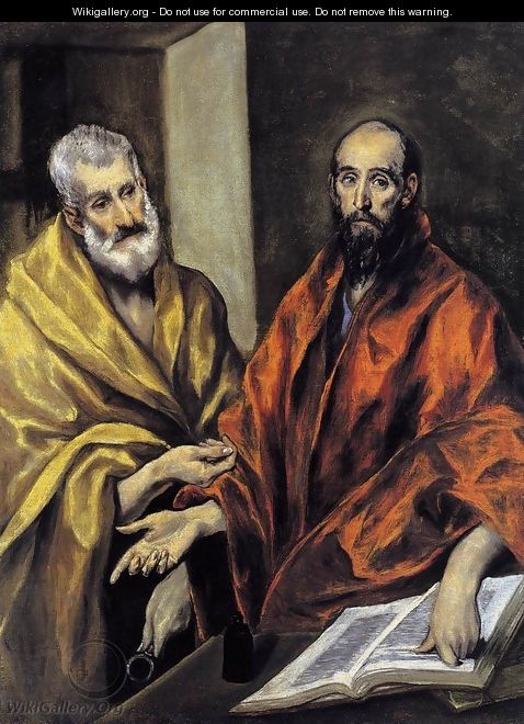 Saints Peter and Paul 1605-08 - El Greco (Domenikos Theotokopoulos)