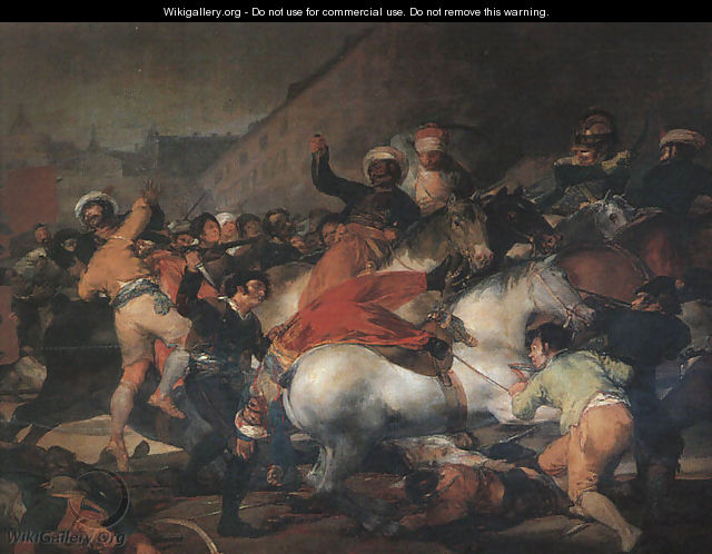 The Second Of May 1808 - Francisco De Goya y Lucientes