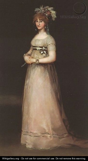 The Countess Of Chinchon - Francisco De Goya y Lucientes