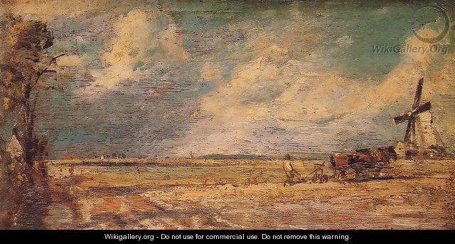 Spring Ploughing - John Constable