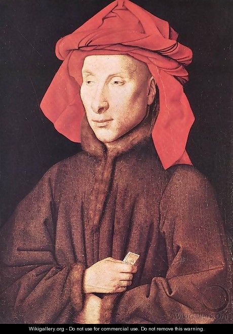 Portrait Of Giovanni Arnolfini - Jan Van Eyck - WikiGallery.org, the ...