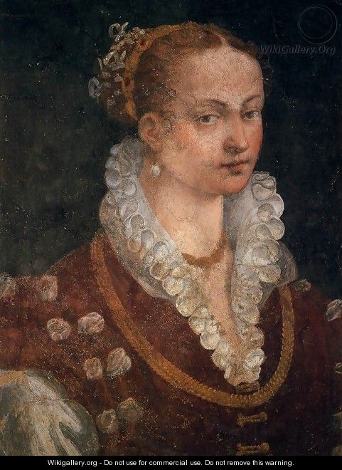 Portrait of Bianca Cappello, Second Wife of Francesco I de' Medici ...