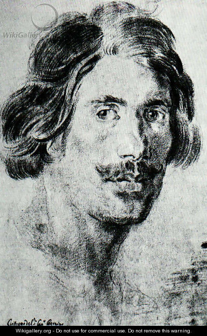 Portrait of a Man with a Moustache - Gian Lorenzo Bernini - WikiGallery ...