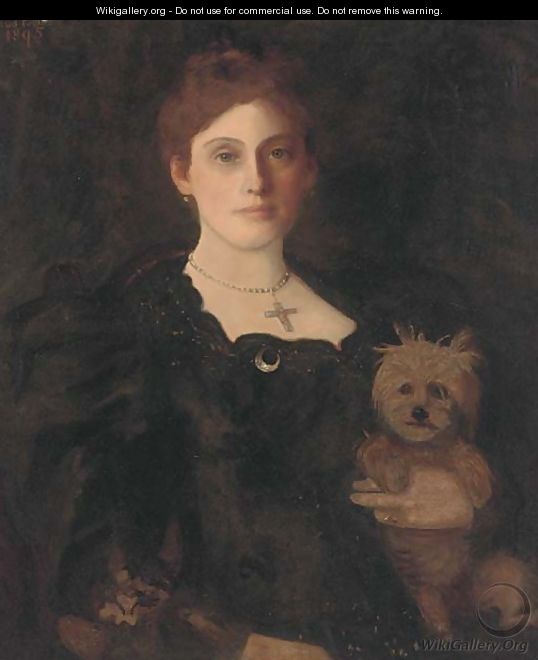 Portrait of a lady - Maud Porter - WikiGallery.org, the largest gallery ...