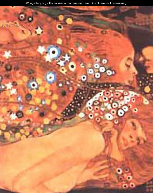 Klimt Gustav-Acqua Mossa-size 50x70 Art Print Artprint