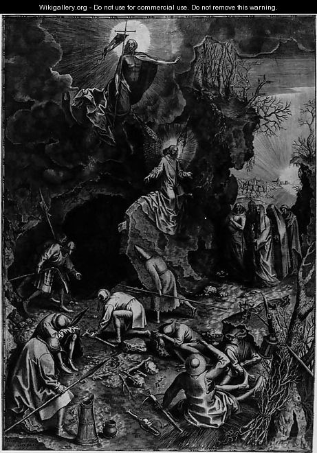 The Resurrection - (after) Pieter The Elder Bruegel - WikiGallery.org ...