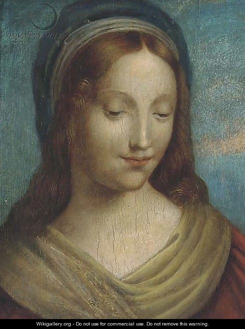 Saint Mary Magdalene - (after) Domenico Puligo - WikiGallery.org, the ...