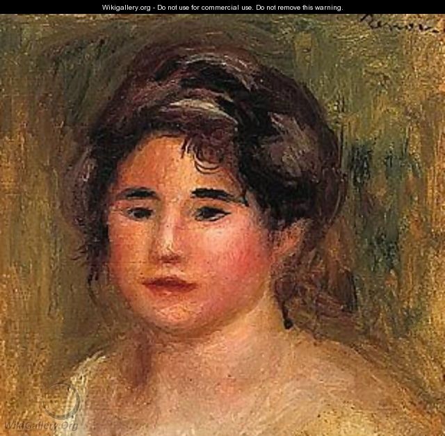 Portrait De Gabrielle 2 - Pierre Auguste Renoir - WikiGallery.org, the ...