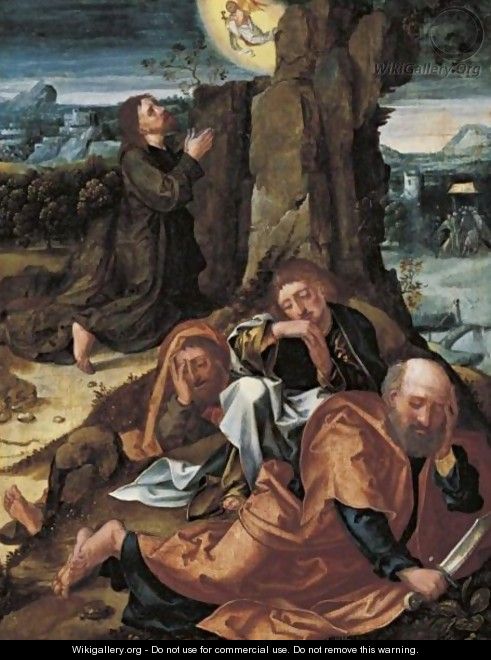 Agony In The Garden - South Netherlandish School - WikiGallery.org, the ...