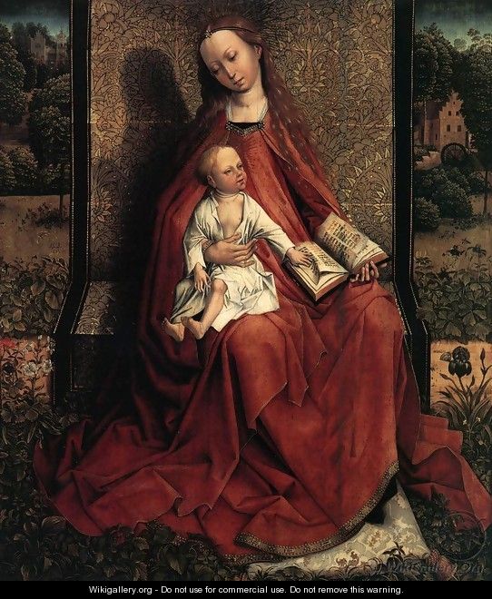 Virgin and Child 1490s - Flemish Unknown Masters - WikiGallery.org, the ...