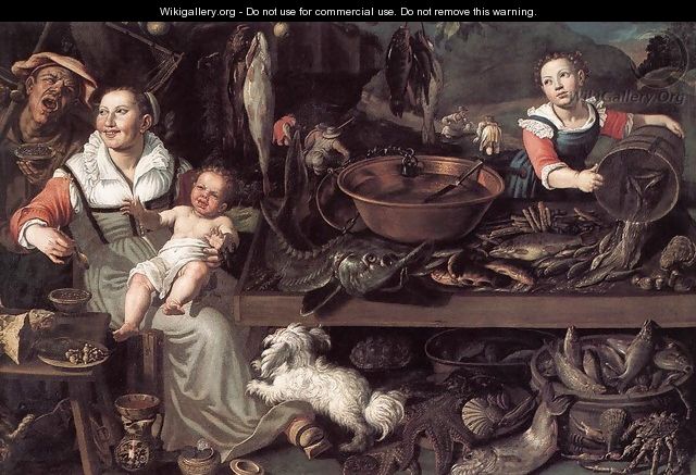 Fishmongers 1580s - Vincenzo Campi