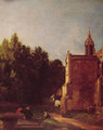 A Church Porch - John Constable