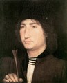 Portrait of a Man with an Arrow 1478-80 - Hans Memling