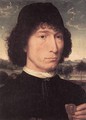Portrait of a Man with a Roman Coin 1480 - Hans Memling