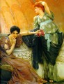 Unconscious Rivals Detail - Sir Lawrence Alma-Tadema