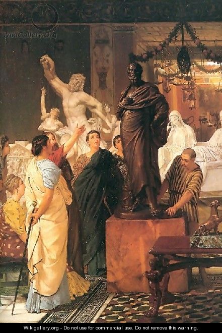 A Sculpture Gallery 1867 - Sir Lawrence Alma-Tadema