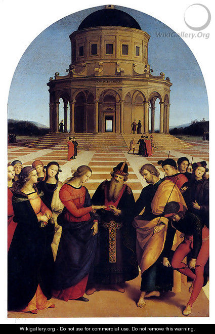 Marriage Of The Virgin - Raphael