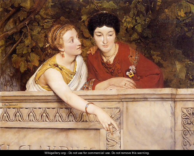 Gallo Roman Women - Sir Lawrence Alma-Tadema