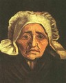 Head Of An Old Peasant Woman With White Cap - Vincent Van Gogh