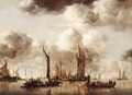 Dutch Yacht Firing a Salvo 1650 - Jan Van De Capelle