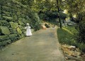 In The Park A By Path - William Merritt Chase