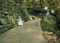 In The Park A By Path - William Merritt Chase