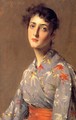 Girl In A Japanese Kimono - William Merritt Chase