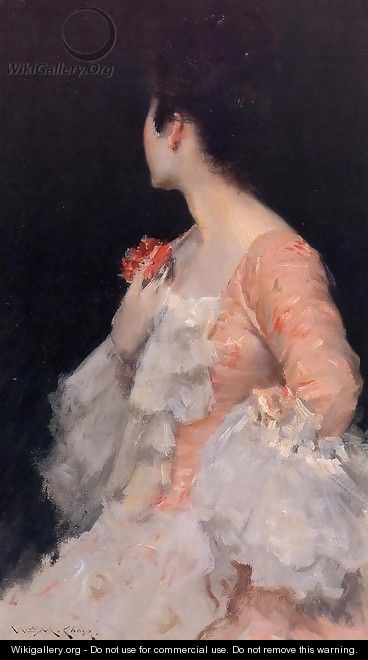 Portrait Of A Lady - William Merritt Chase