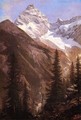 Canadian Rockies Asulkan Glacier - Albert Bierstadt