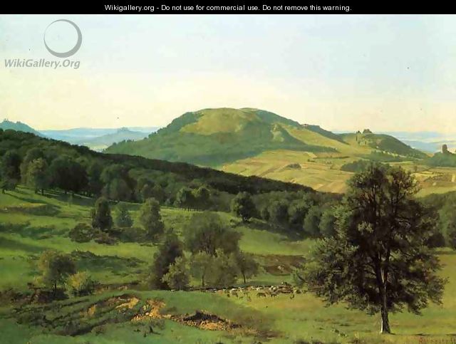 Hill And Dale - Albert Bierstadt