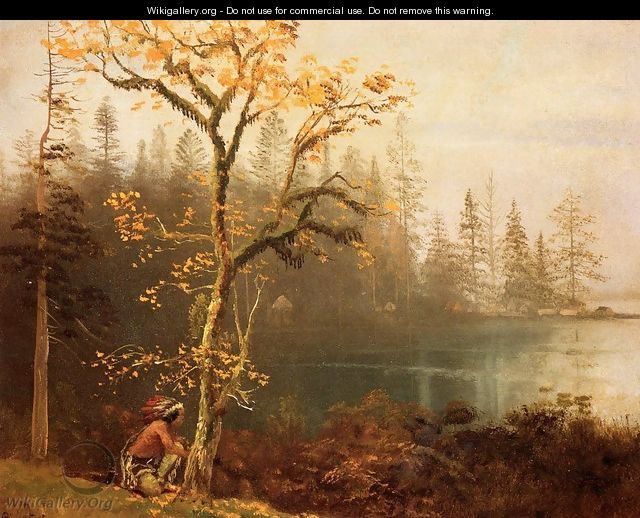 Indian Scout - Albert Bierstadt