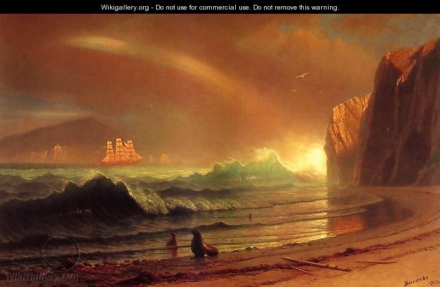 The Golden Gate - Albert Bierstadt