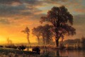 Western Kansas - Albert Bierstadt