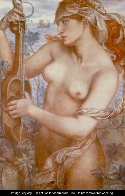 Ligeia Siren - Dante Gabriel Rossetti